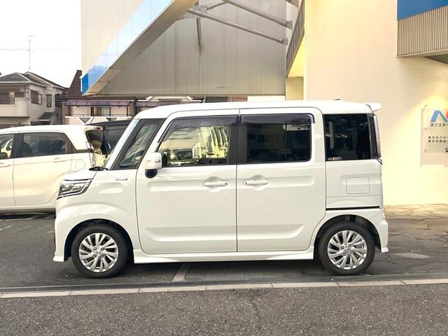 スペーシアカスタム ハイブリッドGS carrozzeria製ナビ スズキセーフティサポート シートヒーター 電動スライドドア スマートキー ETC アイドリングストップ LEDヘッドライト 純正14インチアルミホイール フルセグTV(17枚目)