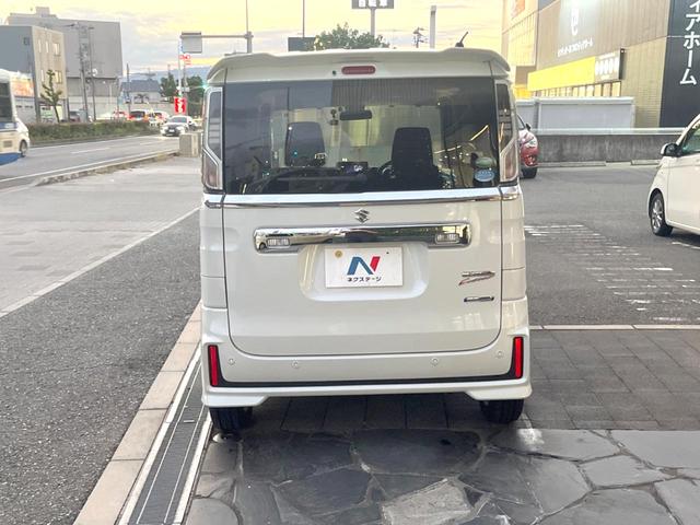 スペーシアカスタム ハイブリッドGS carrozzeria製ナビ スズキセーフティサポート シートヒーター 電動スライドドア スマートキー ETC アイドリングストップ LEDヘッドライト 純正14インチアルミホイール フルセグTV(18枚目)