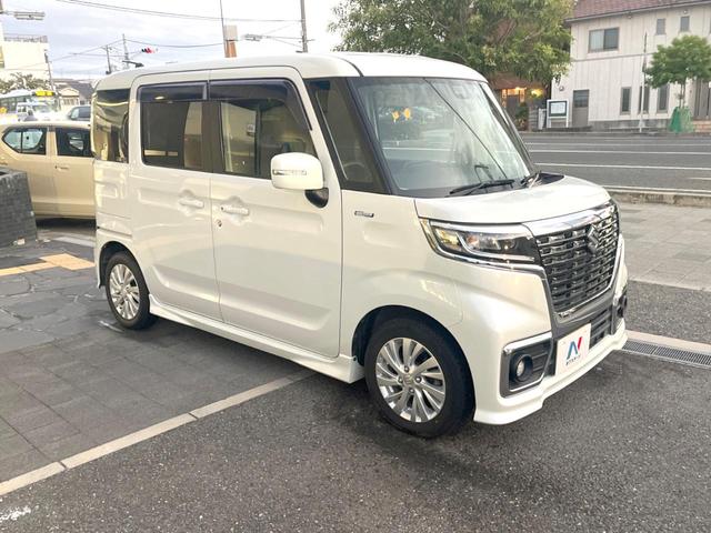 スペーシアカスタム ハイブリッドGS carrozzeria製ナビ スズキセーフティサポート シートヒーター 電動スライドドア スマートキー ETC アイドリングストップ LEDヘッドライト 純正14インチアルミホイール フルセグTV(21枚目)