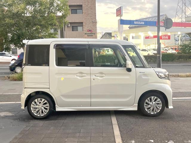 スペーシアカスタム ハイブリッドGS carrozzeria製ナビ スズキセーフティサポート シートヒーター 電動スライドドア スマートキー ETC アイドリングストップ LEDヘッドライト 純正14インチアルミホイール フルセグTV(22枚目)