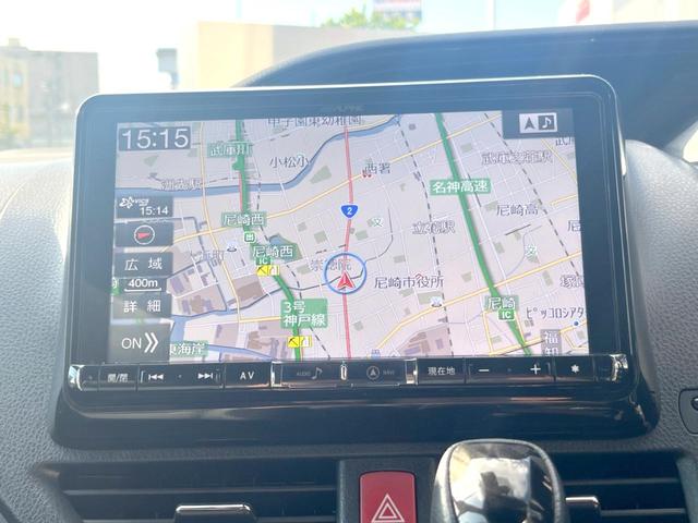 エスクァイア Gi ALPINE9インチナビ エアロ 両側電動ドア バックカメラ 衝突被害軽減システム 禁煙車 ハーフレザーシート スマートキー LEDヘッド ビルトインETC クルコン オートハイビーム(3枚目)