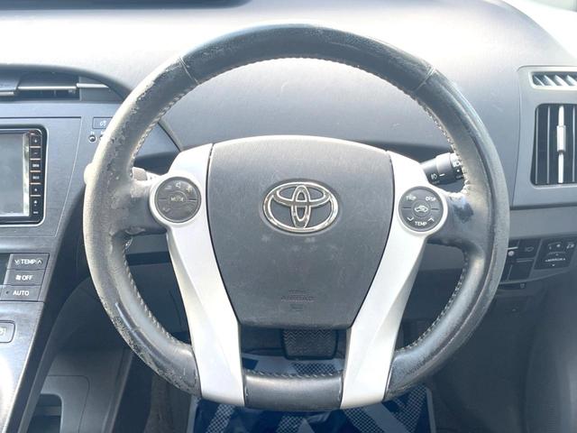 プリウス Sツーリングセレクション 純正ナビ バックカメラ オートエアコン ETC スマートキー オートライト LEDヘッドライト 純正17インチアルミホイール Bluetooth接続(13枚目)