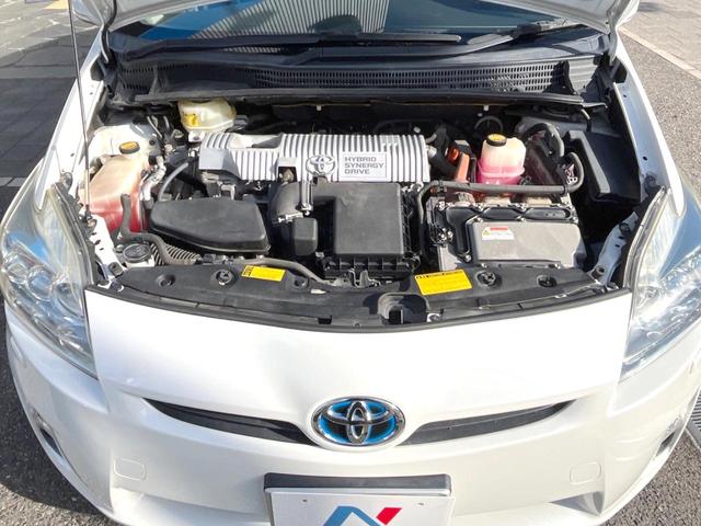 プリウス Sツーリングセレクション 純正ナビ バックカメラ オートエアコン ETC スマートキー オートライト LEDヘッドライト 純正17インチアルミホイール Bluetooth接続(14枚目)