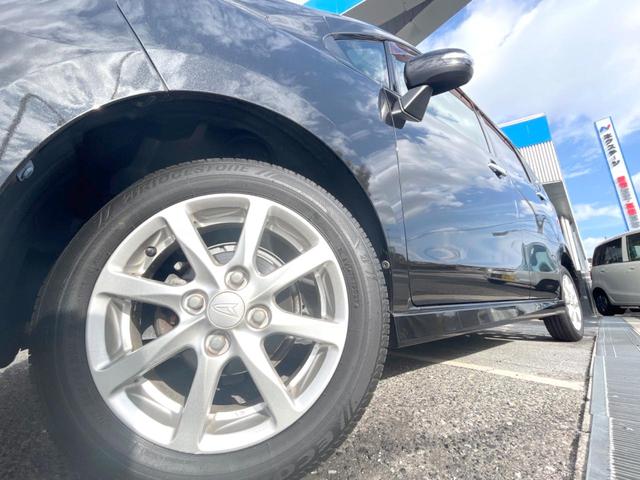 【純正１４インチアルミホイール】外観にマッチした純正アルミホイールを装着しております。各種社外アルミホイールや、スタッドレスタイヤも取扱いしております。是非ご相談ください♪