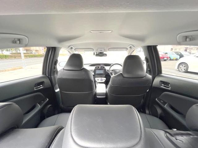 プリウス Aツーリングセレクション 純正ナビ バックカメラ 衝突軽減ブレーキ 合皮シート LEDヘッドライト シートヒーター ヘッドアップディスプレイ(45枚目)