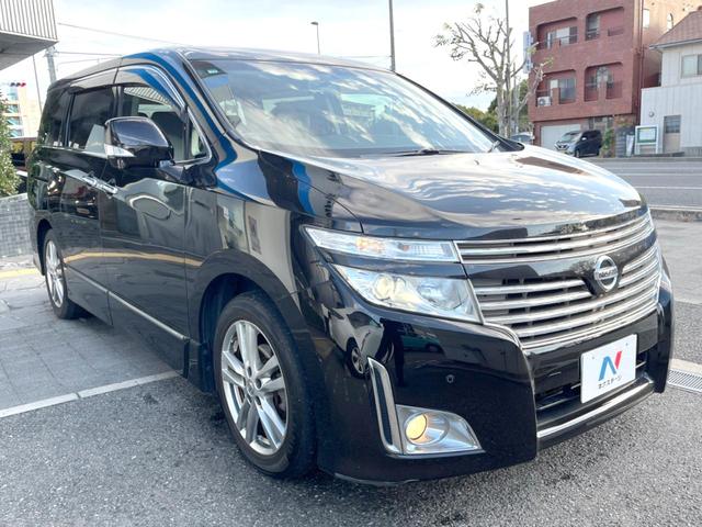 エルグランド ２５０ハイウェイスター　純正ナビ　アラウンドビューモニター　後席フリップダウンモニター　両側パワースライドドア　７人乗り　ＨＩＤヘッドライト　純正１８インチアルミホイール　スマートキー　ＥＴＣ（37枚目）