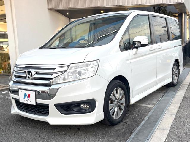 ステップワゴンスパーダ パワーエディション 純正9インチナビ バックカメラ 両側パワースライドドア 8人乗り ETC キーレス HIDヘッドライト 純正16インチアルミホイール Bluetooth接続 フルセグTV オートエアコン(15枚目)