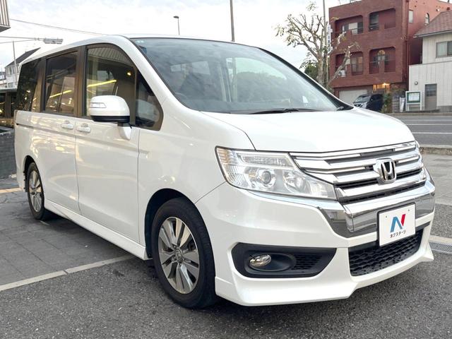 ステップワゴンスパーダ パワーエディション 純正9インチナビ バックカメラ 両側パワースライドドア 8人乗り ETC キーレス HIDヘッドライト 純正16インチアルミホイール Bluetooth接続 フルセグTV オートエアコン(20枚目)