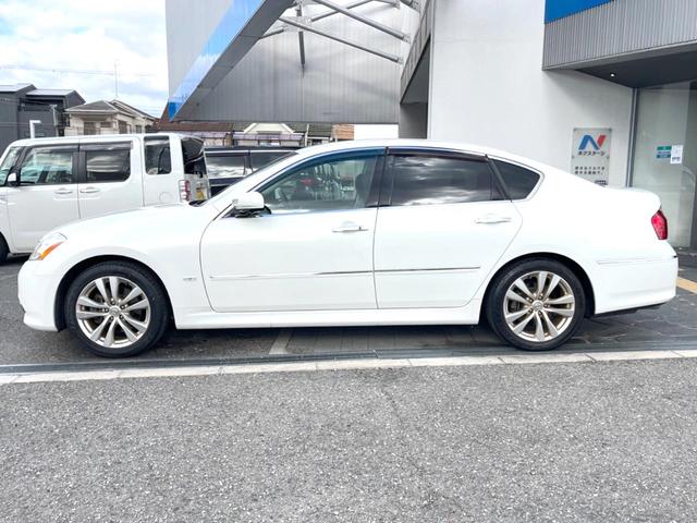 フーガ 250GT 純正ナビ バックカメラ パワーシート スマートキー HIDヘッドライト 純正18インチアルミホイール ETC(14枚目)