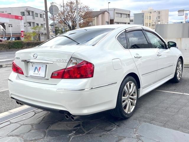 フーガ 250GT 純正ナビ バックカメラ パワーシート スマートキー HIDヘッドライト 純正18インチアルミホイール ETC(30枚目)