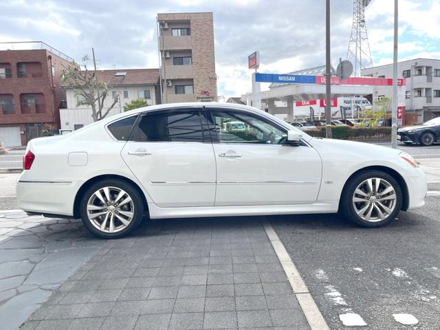 フーガ 250GT 純正ナビ バックカメラ パワーシート スマートキー HIDヘッドライト 純正18インチアルミホイール ETC(34枚目)