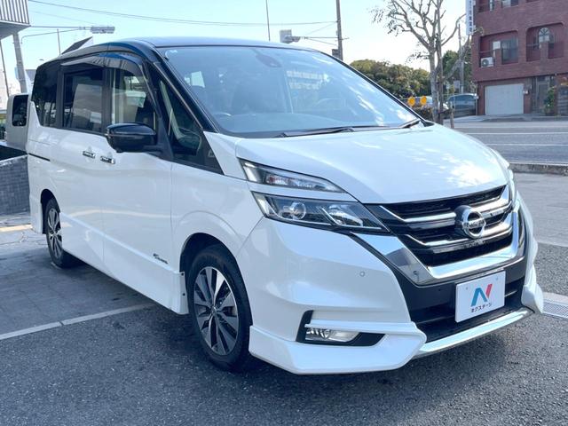 セレナ ハイウェイスター プロパイロットエディション 純正9インチナビ アラウンドビューモニター フリップダウンモニター プロパイロット 2トーン デジタルインナーミラー 両側パワースライドドア 8人乗り LEDヘッドライト 純正16インチアルミホイール(40枚目)