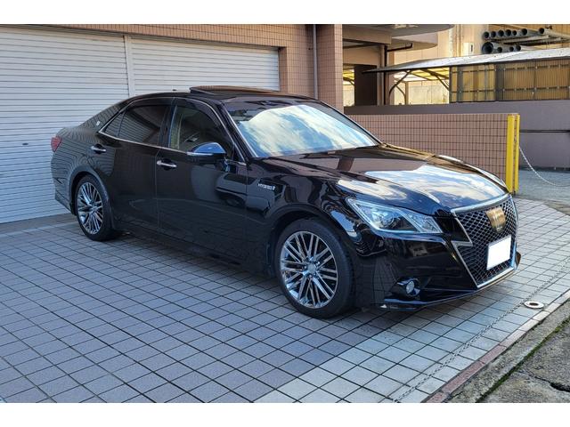 クラウンハイブリッド アスリートS 1オーナー 屋内保管(2枚目)