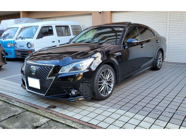 クラウンハイブリッド アスリートS 1オーナー 屋内保管(9枚目)