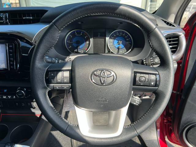 ハイラックス Ｚ　ＴＲＤ製スポーツバー　Ｆアンダーカバー　ＩＰＦランプ　社外Ｆバンパーガード　純正１７インチアルミホイール　純正ナビ　フルセグＴＶ　ファブリックシート　プリクラッシュセーフティ（46枚目）