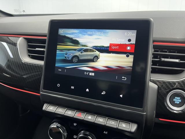 アルカナ ルノー　スポール　ラインＥ－テックハイブリッド　ＡｐｐｌｅＣａｒｐｌａｙ　Ｂｌｕｅｔｏｏｔｈ　ＬＥＤヘッドライト　アダプティブクルーズコントロール　３６０°カメラ　シートヒーター　純正アルミホイール　認定中古車保証付（28枚目）
