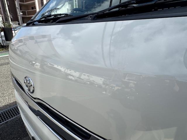 ハイエースバン ロングスーパーGL HIDライト LEDフォグ 社外テール ローダウン15インチAW ALPINEナビ地デジフルセグTV ALPINE天井モニター バックカメラETC ベッドキット シートカバー 黒木目オーディオパネル(38枚目)