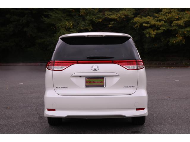 エスティマ アエラス　検Ｒ９／１０　走行７８千　純ナビ　純１７ＡＷ　新タイヤ交換済　デュアルＡＡＣ　オートライト　クルコン　Ｂカメ　Ｄレコ　ＨＩＤ　ＬＥＤ　ＥＴＣ　片パワスラ　取説　スペアキー　ボディーメンテナンス済み（4枚目）