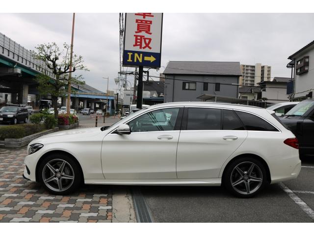 Ｃクラスステーションワゴン Ｃ２００　ステーションワゴン　スポーツ　ワンオーナー　レーダーセーフティＰＫＧ　ＢＳＭ　黒革シート　シートヒーター　パワーバックドア　ディーラー記録簿有（6枚目）