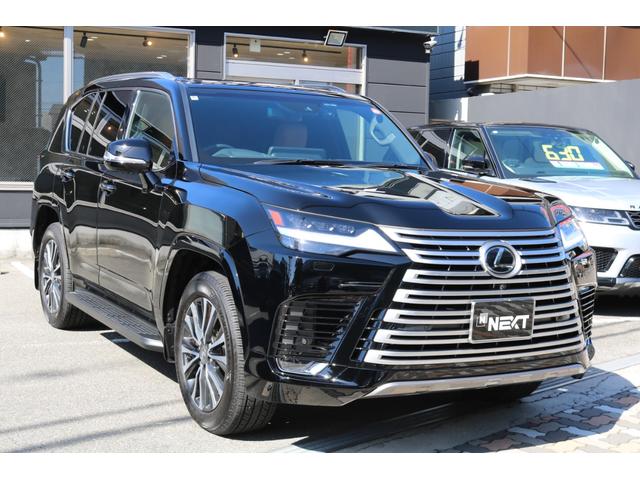 ＬＸ ＬＸ６００　ワンオーナー　Ｒエンターテイメント　マークレビンソン　デジタルインナーミラー　クールボックス　ＨＵＤ　ＢＳＭ　セーフティシステムプラス　茶革　シートヒーター　エアシート（5枚目）