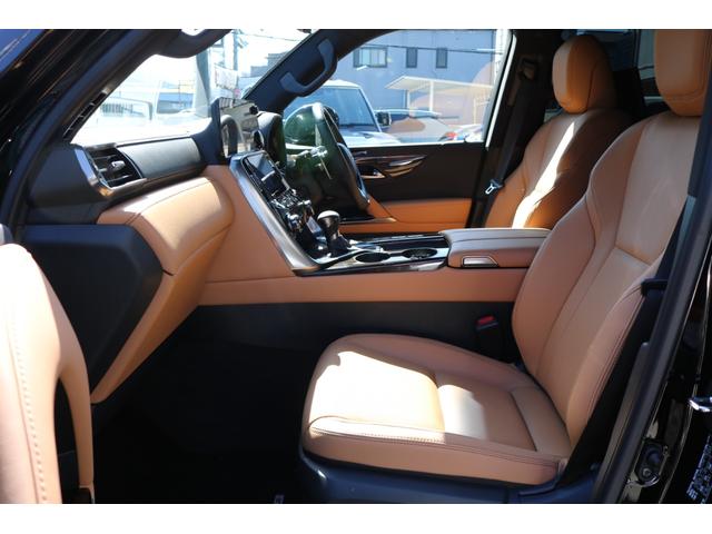 ＬＸ ＬＸ６００　ワンオーナー　Ｒエンターテイメント　マークレビンソン　デジタルインナーミラー　クールボックス　ＨＵＤ　ＢＳＭ　セーフティシステムプラス　茶革　シートヒーター　エアシート（14枚目）