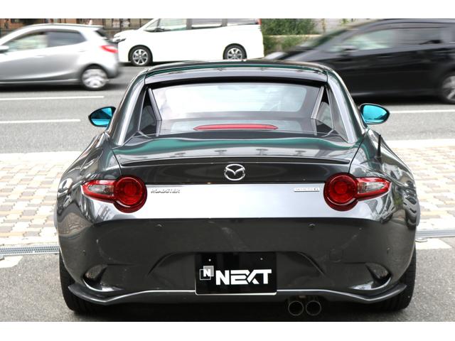 ロードスターRF VS ワンオーナー 純正ナビ フルセグTV 黒革シート マツダスピードフルエアロ(同色塗装済み) LEDヘッド クルコン パドルシフト アイストップ シートヒーター レーンキープ F.Rセンサー R.スポ(8枚目)