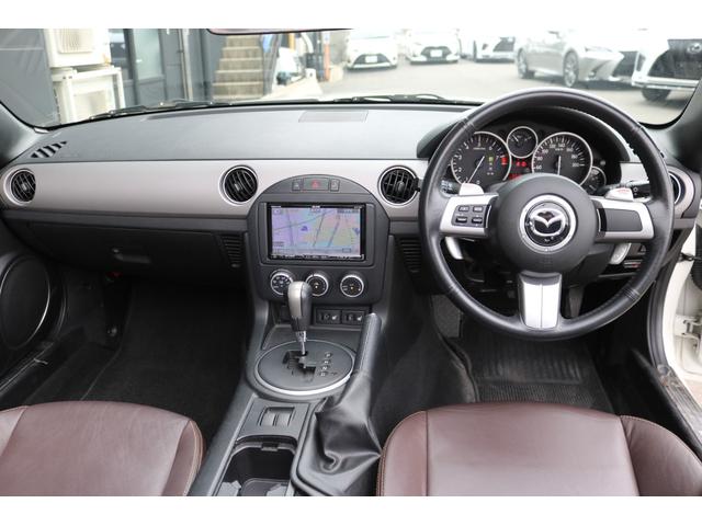 ロードスター  禁煙車 Bモニター 茶革シート シートヒーター イクリプスナビ(AVN-Z05i) フルセグTV ETC Bluetooth パドルシフト クリアランスソナー 純正16インチAW スマートキー2個(15枚目)