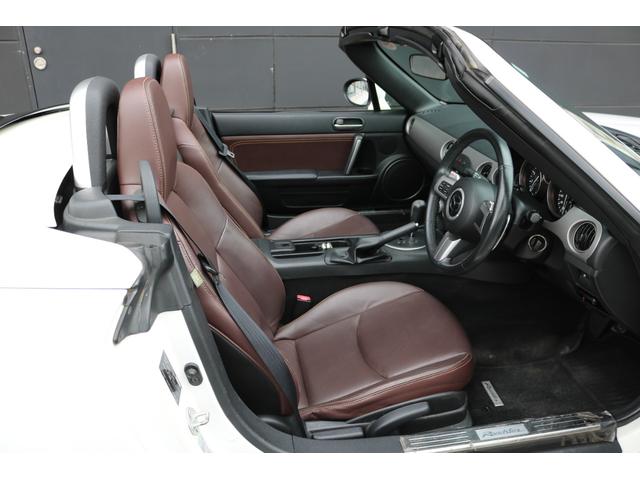 ロードスター  禁煙車 Bモニター 茶革シート シートヒーター イクリプスナビ(AVN-Z05i) フルセグTV ETC Bluetooth パドルシフト クリアランスソナー 純正16インチAW スマートキー2個(16枚目)