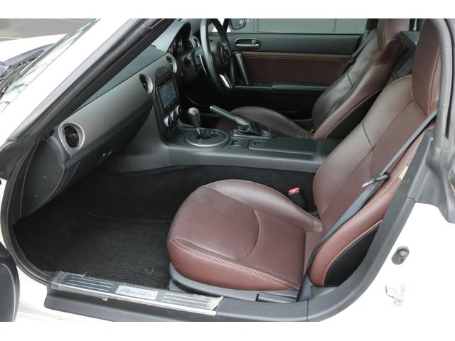 ロードスター  禁煙車 Bモニター 茶革シート シートヒーター イクリプスナビ(AVN-Z05i) フルセグTV ETC Bluetooth パドルシフト クリアランスソナー 純正16インチAW スマートキー2個(18枚目)