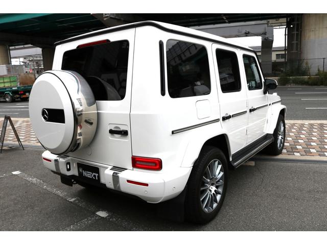 Gクラス G350d ワンオーナー ラグジュアリーPKG サンルーフ レーダーセーフティPKG ブルメスターサウンド 黒革シート カロッツェリアフリップダウンモニター(7枚目)