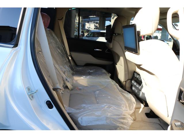 ランドクルーザー ZX ワンオーナー モデリスタエアロ Rエンターテイメント JBL クールボックス 寒冷地仕様 電動Rデフロック 空気圧警報 ブラックルーフレール ベージュ革シート(12枚目)