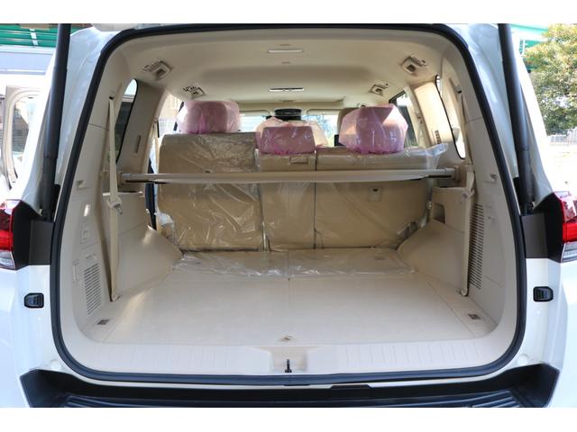 ランドクルーザー ZX ワンオーナー モデリスタエアロ Rエンターテイメント JBL クールボックス 寒冷地仕様 電動Rデフロック 空気圧警報 ブラックルーフレール ベージュ革シート(15枚目)