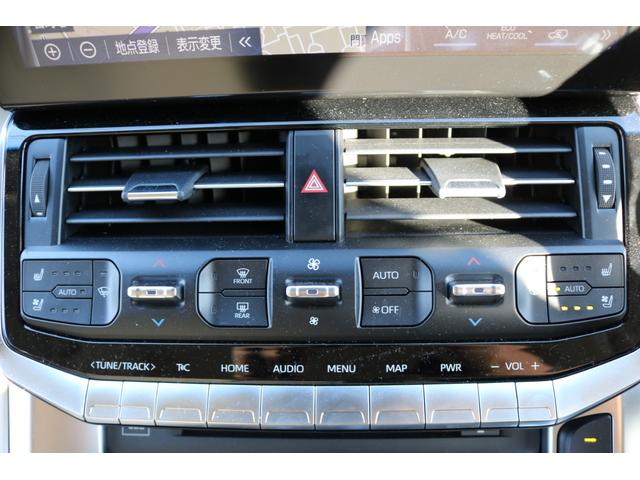 ランドクルーザー ZX ワンオーナー モデリスタエアロ Rエンターテイメント JBL クールボックス 寒冷地仕様 電動Rデフロック 空気圧警報 ブラックルーフレール ベージュ革シート(20枚目)