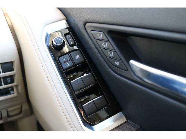 ランドクルーザー ZX ワンオーナー モデリスタエアロ Rエンターテイメント JBL クールボックス 寒冷地仕様 電動Rデフロック 空気圧警報 ブラックルーフレール ベージュ革シート(28枚目)