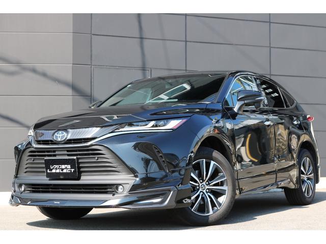 ハリアー 　ワンオーナー　禁煙車　モデリスタエアロ（Ｆ／Ｓ／Ｒ）　デジミラ　黒ハーフレザー　Ｂカメラ　純正ナビ　フルセグＴＶ　クリアランスソナー　ＢＳＭ　プリクラ　レーンキープ　パワーシート　パワーバックドア（5枚目）