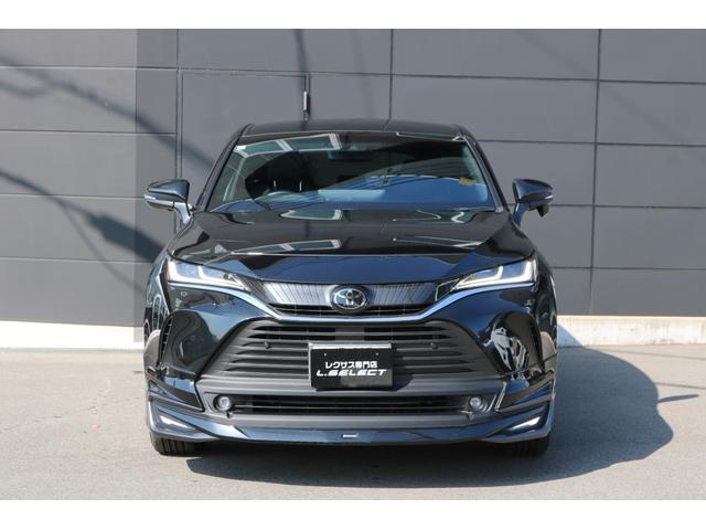ハリアー 　ワンオーナー　禁煙車　モデリスタエアロ（Ｆ／Ｓ／Ｒ）　デジミラ　黒ハーフレザー　Ｂカメラ　純正ナビ　フルセグＴＶ　クリアランスソナー　ＢＳＭ　プリクラ　レーンキープ　パワーシート　パワーバックドア（7枚目）