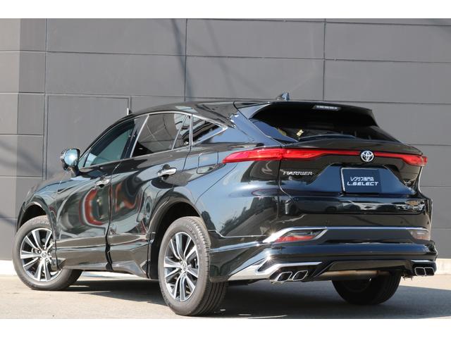 ハリアー 　ワンオーナー　禁煙車　モデリスタエアロ（Ｆ／Ｓ／Ｒ）　デジミラ　黒ハーフレザー　Ｂカメラ　純正ナビ　フルセグＴＶ　クリアランスソナー　ＢＳＭ　プリクラ　レーンキープ　パワーシート　パワーバックドア（8枚目）