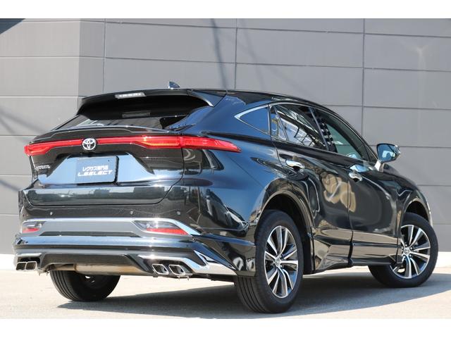 ハリアー 　ワンオーナー　禁煙車　モデリスタエアロ（Ｆ／Ｓ／Ｒ）　デジミラ　黒ハーフレザー　Ｂカメラ　純正ナビ　フルセグＴＶ　クリアランスソナー　ＢＳＭ　プリクラ　レーンキープ　パワーシート　パワーバックドア（10枚目）