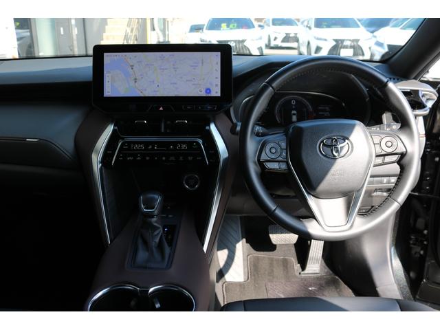 ハリアー 　ワンオーナー　禁煙車　モデリスタエアロ（Ｆ／Ｓ／Ｒ）　デジミラ　黒ハーフレザー　Ｂカメラ　純正ナビ　フルセグＴＶ　クリアランスソナー　ＢＳＭ　プリクラ　レーンキープ　パワーシート　パワーバックドア（13枚目）