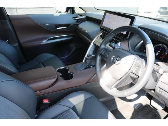 ハリアー 　ワンオーナー　禁煙車　モデリスタエアロ（Ｆ／Ｓ／Ｒ）　デジミラ　黒ハーフレザー　Ｂカメラ　純正ナビ　フルセグＴＶ　クリアランスソナー　ＢＳＭ　プリクラ　レーンキープ　パワーシート　パワーバックドア（15枚目）