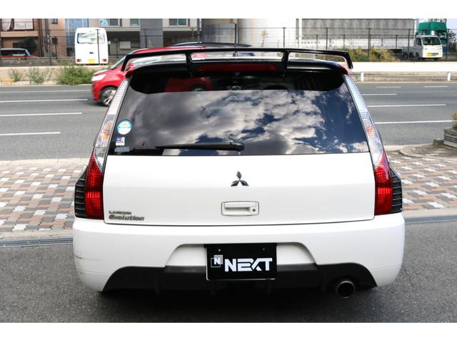 ランサーワゴン エボリューションGT-A ワンオーナー 社外ナビ フルセグTV ハーフレザーシート フロントリップ Rスポ(8枚目)