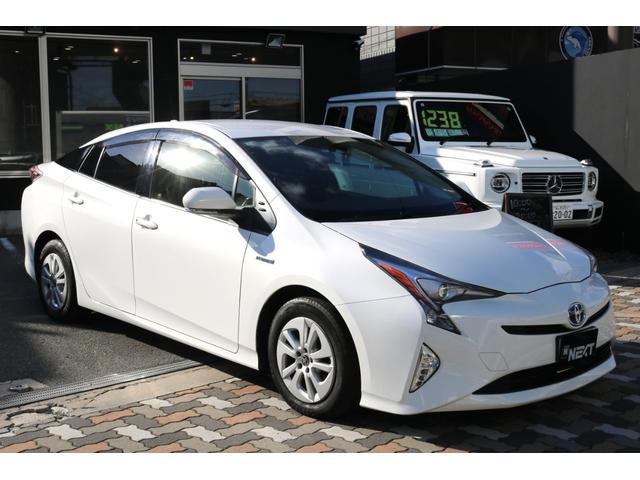 プリウス S 純正ナビ フルセグTV Bカメラ LEDヘッド シートカバー(5枚目)