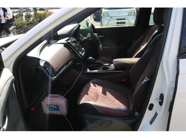 クラウンハイブリッド RSアドバンス 純正ナビ フルセグTV LEDヘッド クルコン パドルシフト ヘッドアップディスプレイ パノラミックビューモニター セーフティセンス レーンキープ ハーフレザーシート ステアヒーター デジミラ(14枚目)