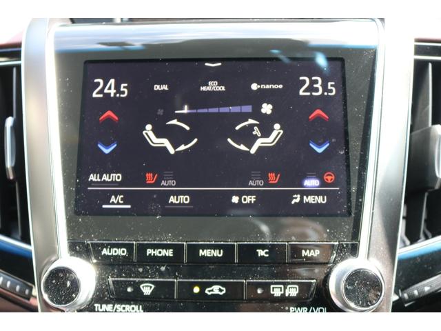 クラウンハイブリッド RSアドバンス 純正ナビ フルセグTV LEDヘッド クルコン パドルシフト ヘッドアップディスプレイ パノラミックビューモニター セーフティセンス レーンキープ ハーフレザーシート ステアヒーター デジミラ(19枚目)