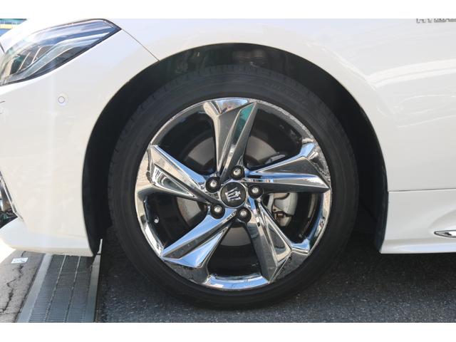 クラウンハイブリッド RSアドバンス 純正ナビ フルセグTV LEDヘッド クルコン パドルシフト ヘッドアップディスプレイ パノラミックビューモニター セーフティセンス レーンキープ ハーフレザーシート ステアヒーター デジミラ(30枚目)