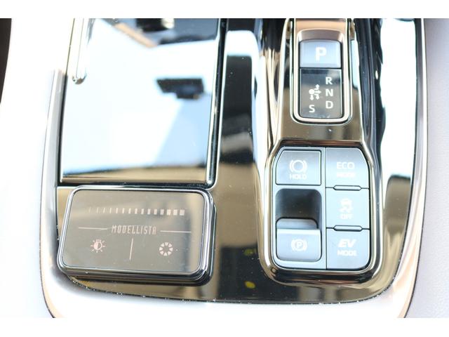 アルファードハイブリッド エグゼクティブラウンジ ワンオーナー 禁煙車 純正ナビ フルセグTV モデリスタフルエアロ トヨタチームメイト パノラミックビューモニター ユニバーサルステップ ベージュ革シート JBLサウンド フリップダウンモニター(27枚目)