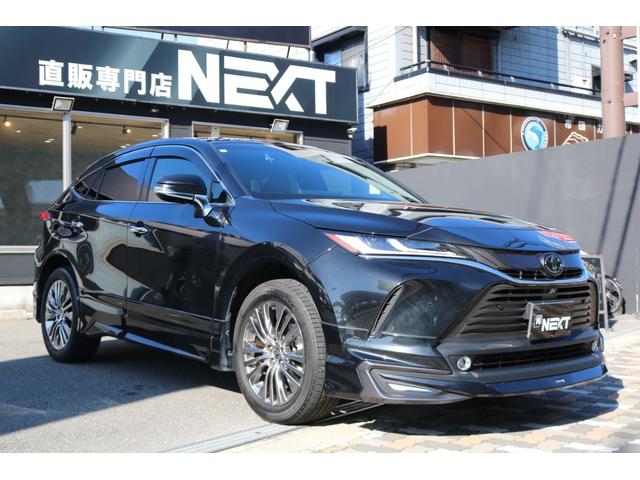 ハリアー Ｚ　レザーパッケージ　ワンオーナー　純正ナビ　フルセグ　ＪＢＬサウンド　セーフティセンス　モデリスタフルエアロ　パノラミックビューモニター　パノラマルーフ　デジタルインナーミラー　黒革シート　ステアリングヒーター　ＢＳＭ（5枚目）