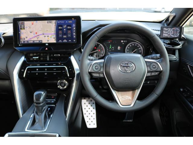 ハリアー Ｚ　レザーパッケージ　ワンオーナー　純正ナビ　フルセグ　ＪＢＬサウンド　セーフティセンス　モデリスタフルエアロ　パノラミックビューモニター　パノラマルーフ　デジタルインナーミラー　黒革シート　ステアリングヒーター　ＢＳＭ（12枚目）