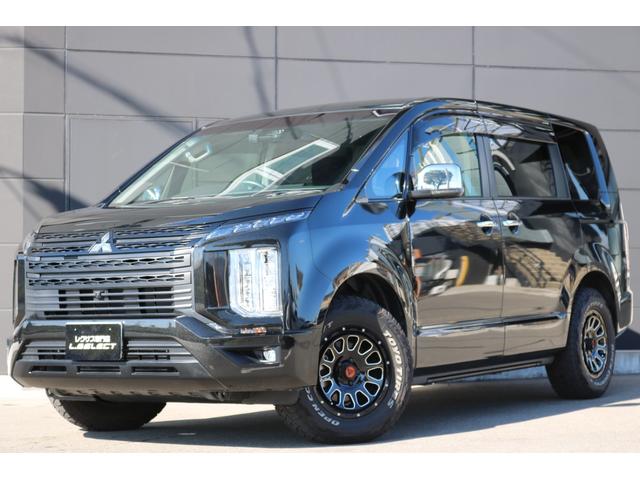 デリカＤ：５ Ｐ　ワンオーナー　禁煙車　純正ナビ（Ｙ９０００ＭＥ）　パノラマビュー　アルパインフリップダウンモニター　オートステップ　シートヒーター　パワーシート　オプカンタイヤ　デルタフォース１６ＡＷ　　ＢＳＭ（5枚目）