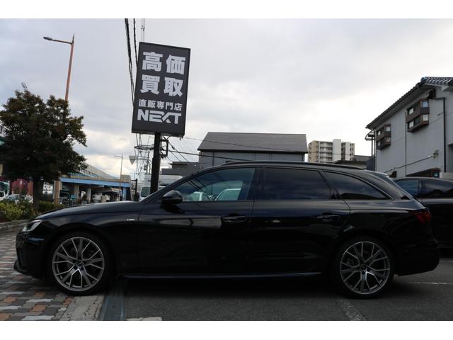 Ａ４アバント ３５ＴＦＳＩ　Ｓライン　ワンオーナー　禁煙車　ブラックスタイルＰＫＧ純正ナビ　フルセグ　パークアシスト　バーチャルコックピット　マトリクスＬＥＤヘッド　パドルシフト　ハーフレザー　シートヒーター　ＢＳＭ　ＯＰ１９インチＡＷ（11枚目）